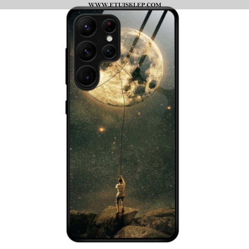 Futerały do Samsung Galaxy S23 Ultra 5G Szkło Hartowane Moon Man